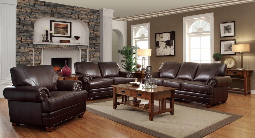 leather sofa set 
