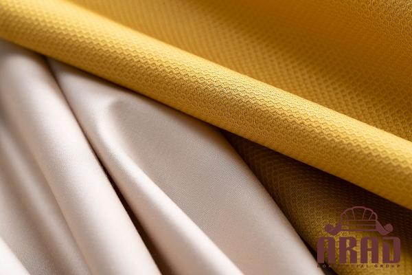 Yellow cotton fabric + purchase price, uses and properties