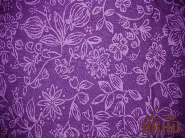 Purple and white fabric + purchase price, uses and properties